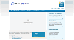 Desktop Screenshot of ansh-systems.com