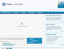 Tablet Screenshot of ansh-systems.com